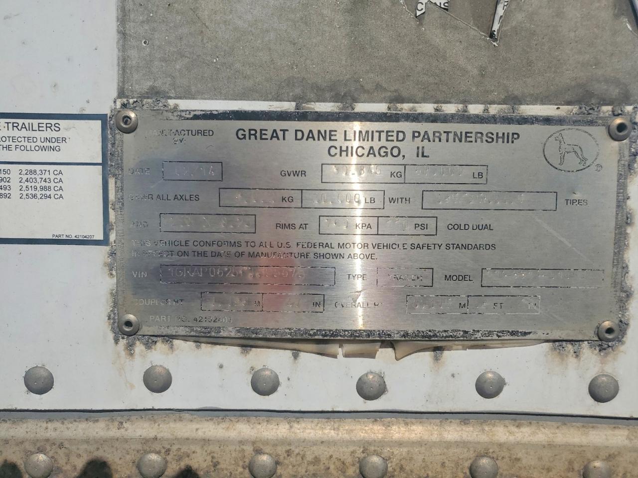 2014 Great Dane Trailers