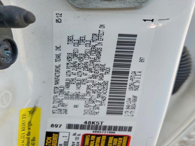 2012 Toyota Tundra Limited