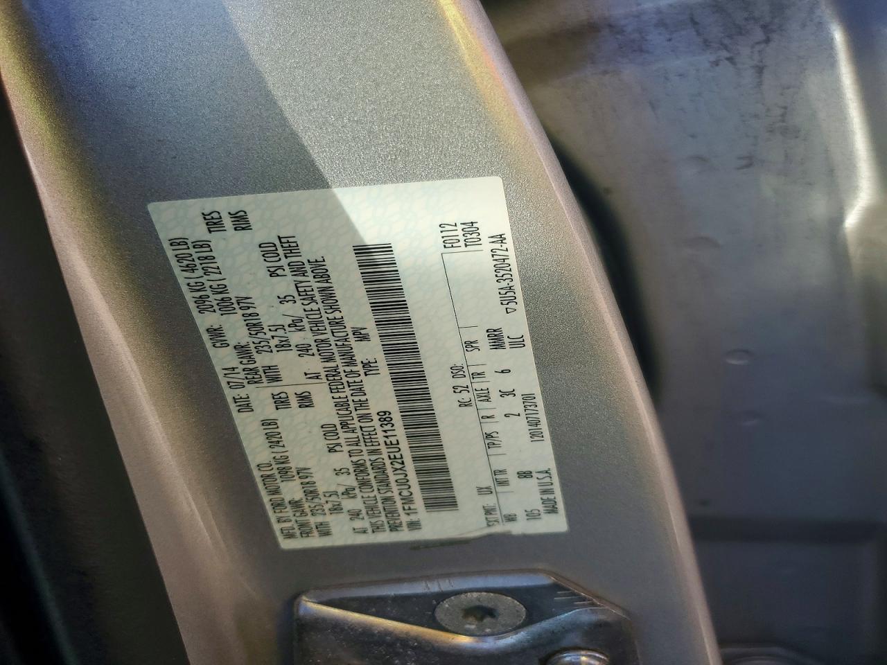 2014 Ford Escape Titanium