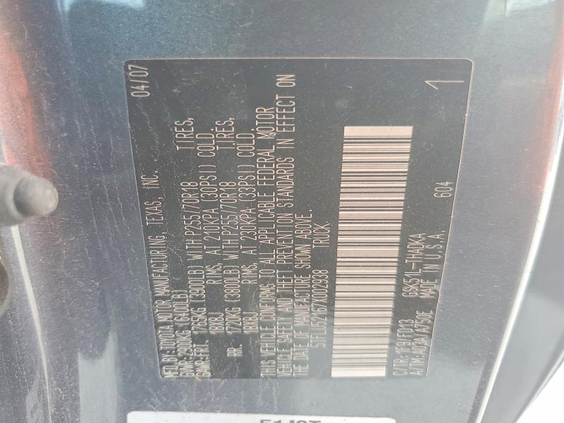 2007 Toyota Tundra Base