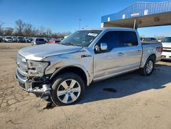 Ford f150 salvage cars for sale: 2016 Ford F150 Supercrew
