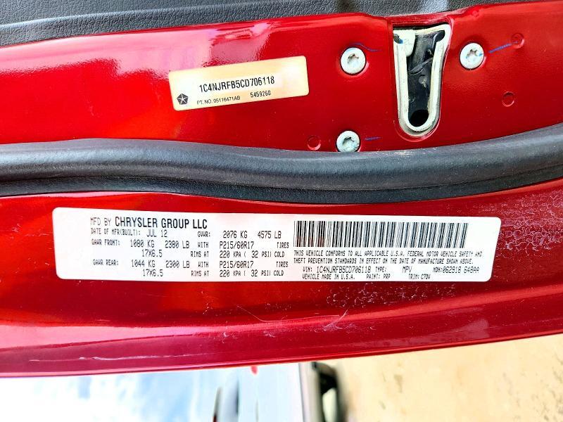 2012 Jeep Patriot Latitude