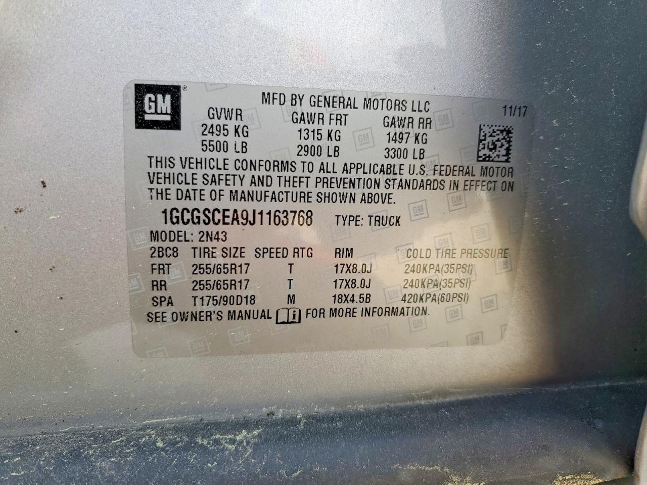 2018 Chevrolet Colorado LT