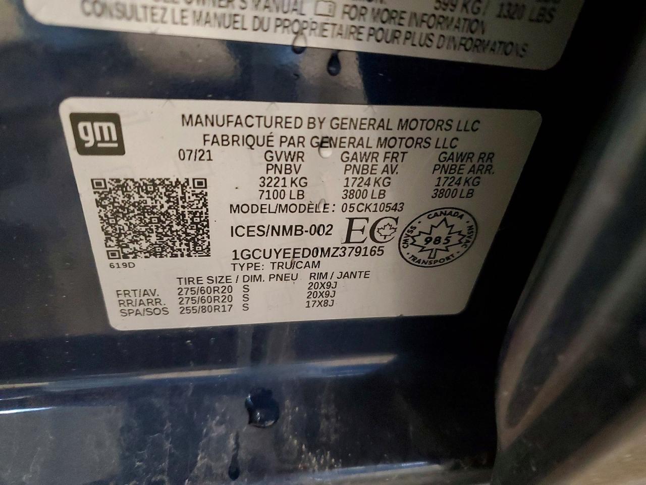 2021 Chevrolet Silverado K1500 RST