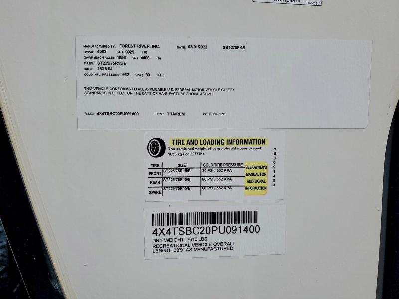 2023 Foresriver 2023 Forest River Salem Camper