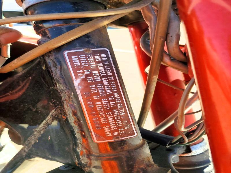 1970 Honda CL100