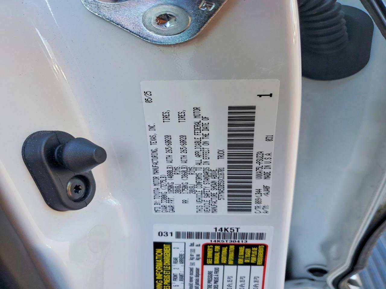 2025 Toyota Tundra 1794 Edition