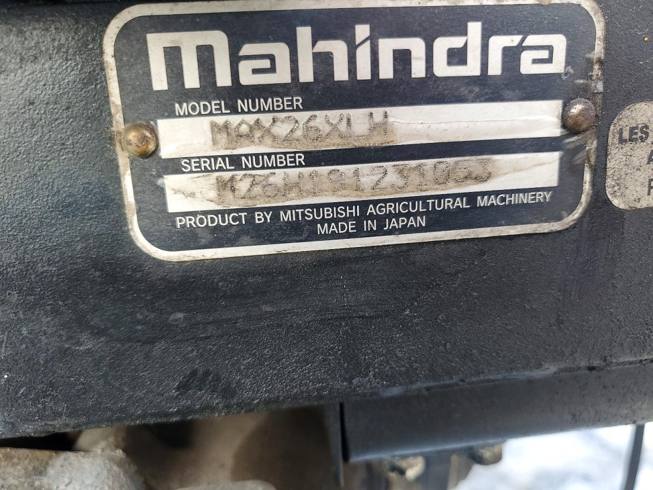 2020 Mahi MAX26XLT