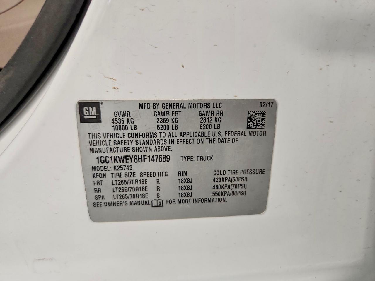 2017 Chevrolet Silverado K2500 Heavy Duty LTZ