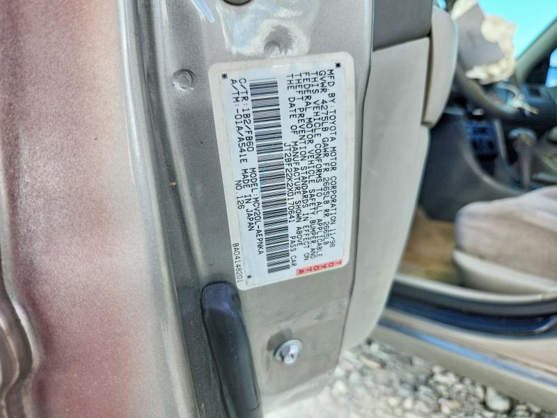 1999 Toyota Camry le V6