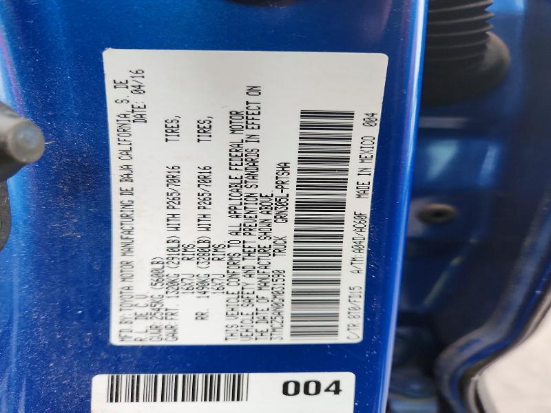 2016 Toyota Tacoma TRD OFF-Road