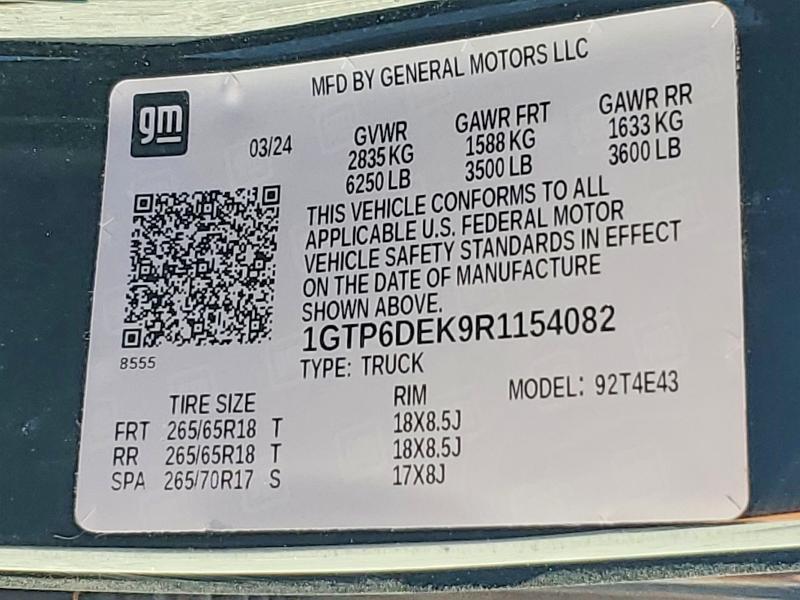 2024 GMC Canyon AT4