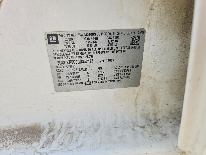 2016 Chevrolet Silverado K1500 LT