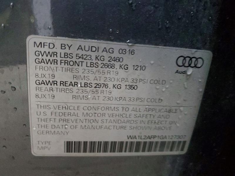 2016 Audi Q5 Premium Plus