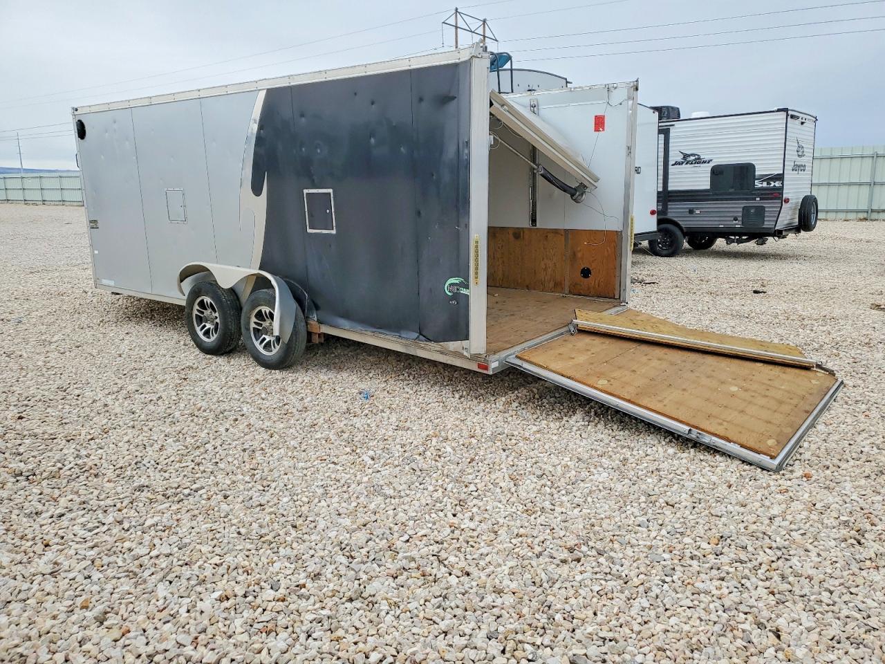 2015 NEO Enclosed Snowmobie Trailer