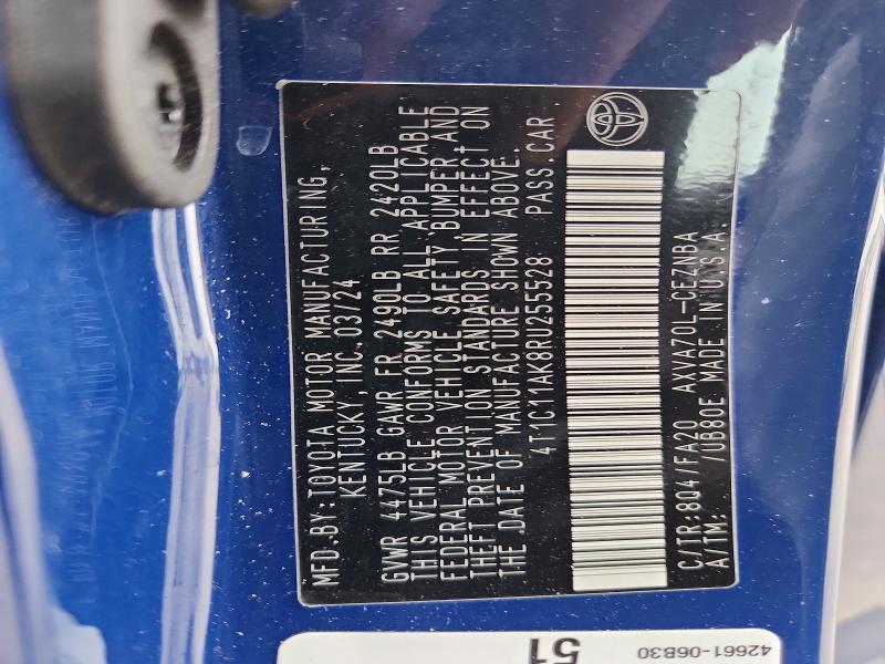 2024 Toyota Camry le