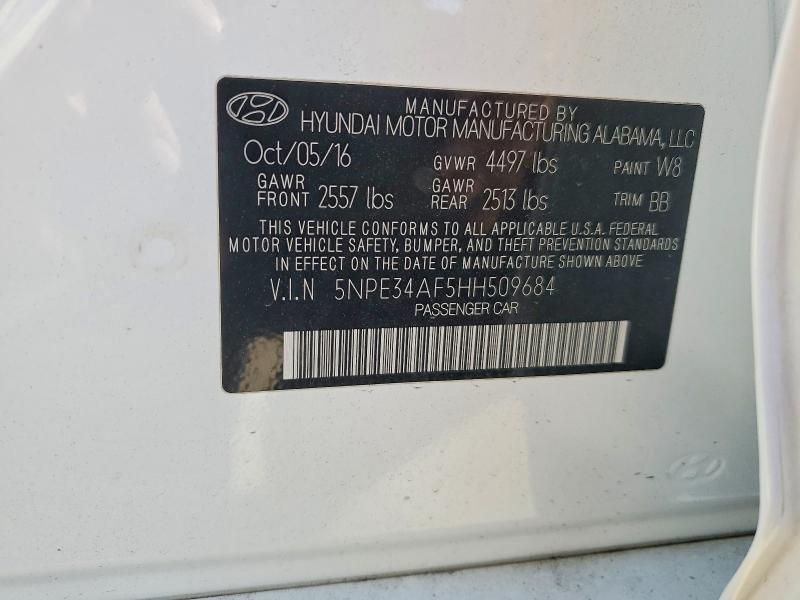 2017 Hyundai Sonata Sport
