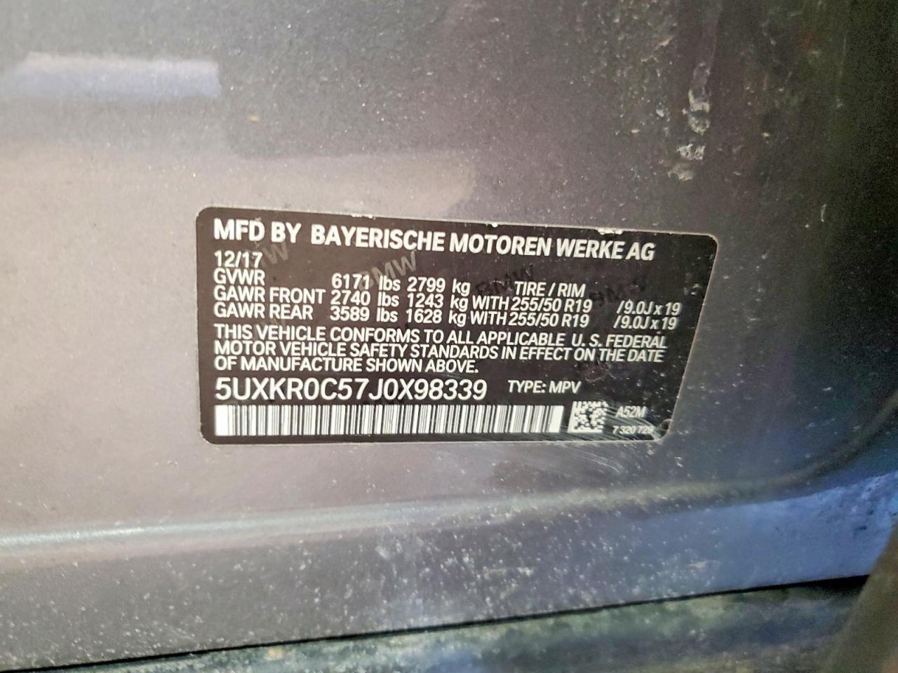 2018 BMW X5 Xdrive35i