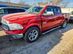Salvage trucks for sale at Wichita, KS auction: 2014 Dodge 1500 Laramie