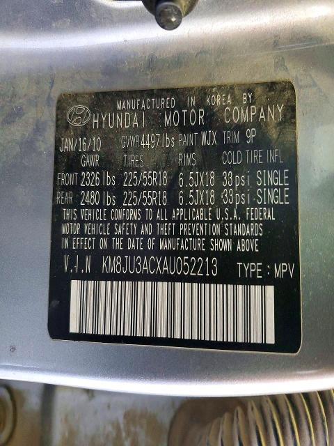 2010 Hyundai Tucson Limited