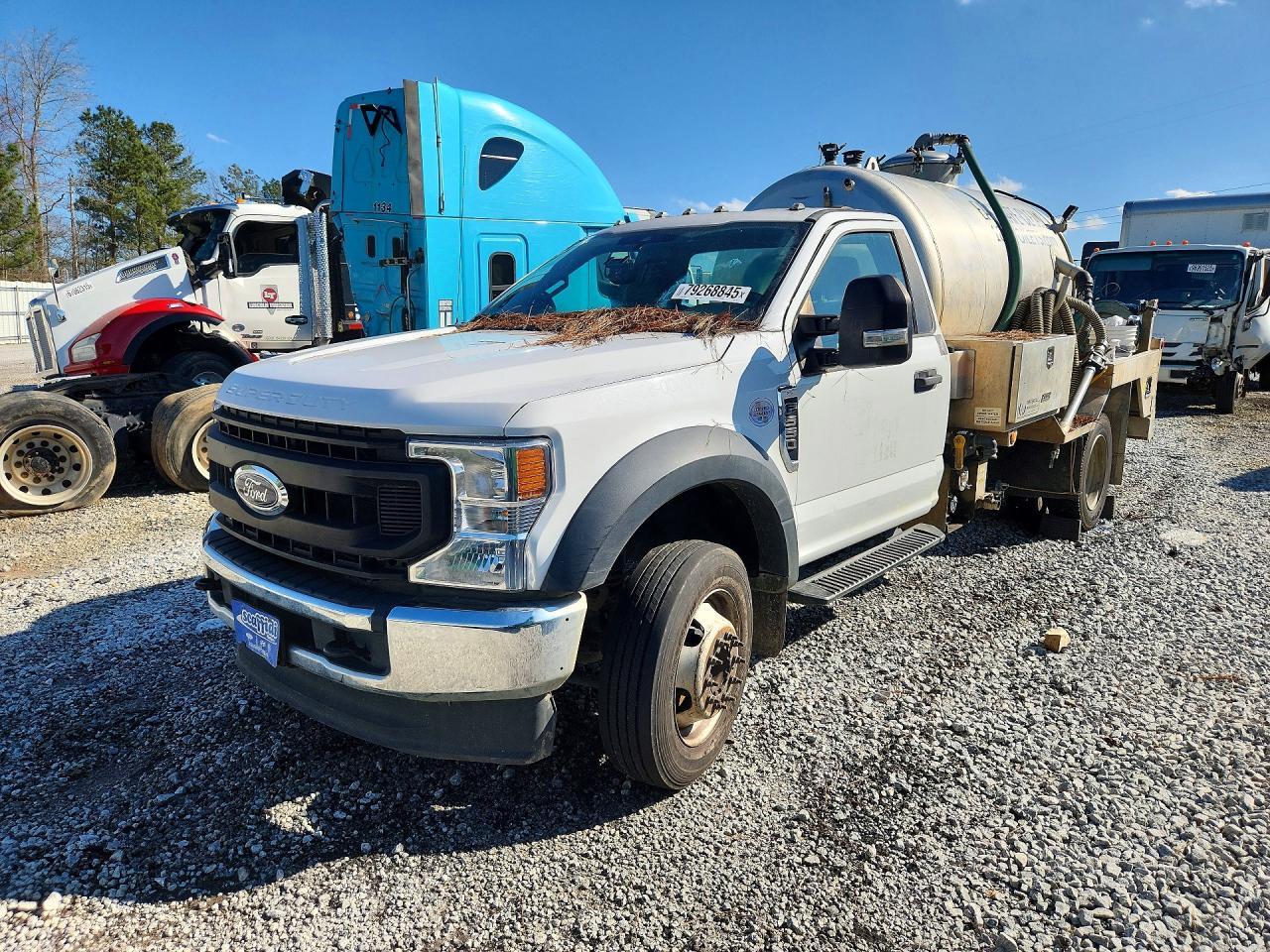 2020 Ford F550 Super Duty Vacuum Truck