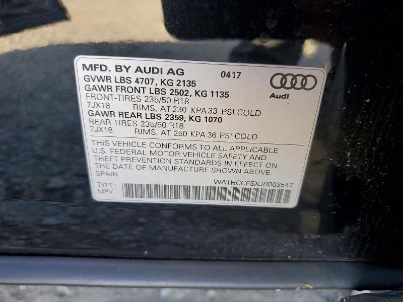 2018 Audi Q3 Premium Plus
