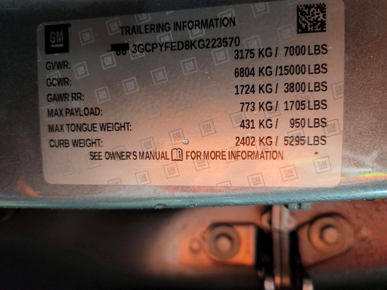 2019 Chevrolet Silverado K1500 LT Trail Boss