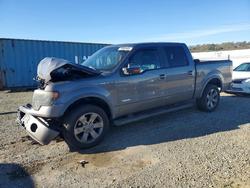 Salvage trucks for sale at Anderson, CA auction: 2013 Ford F150 Supercrew