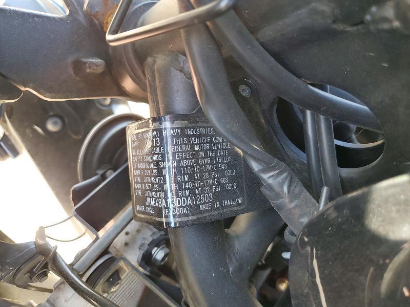 2013 Kawasaki EX300 A