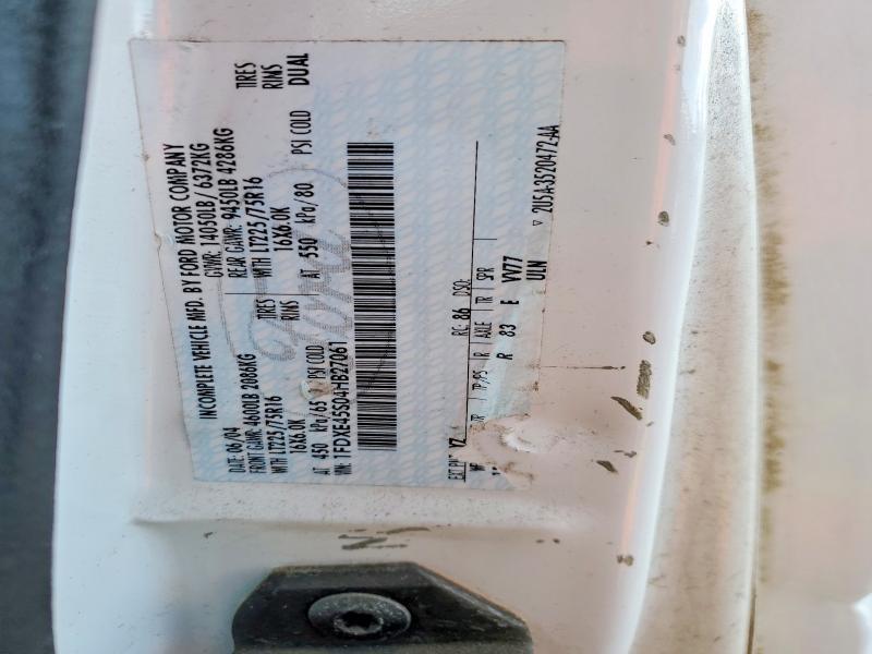 2004 Ford Econoline E450 Super Duty Cutaway Van