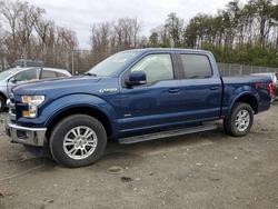 Ford salvage cars for sale: 2017 Ford F150 Supercrew