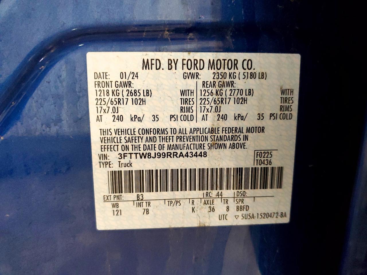 2024 Ford Maverick XLT