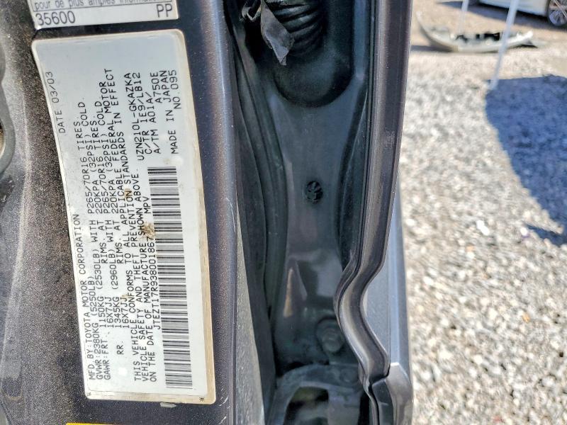 2003 Toyota 4runner Limited