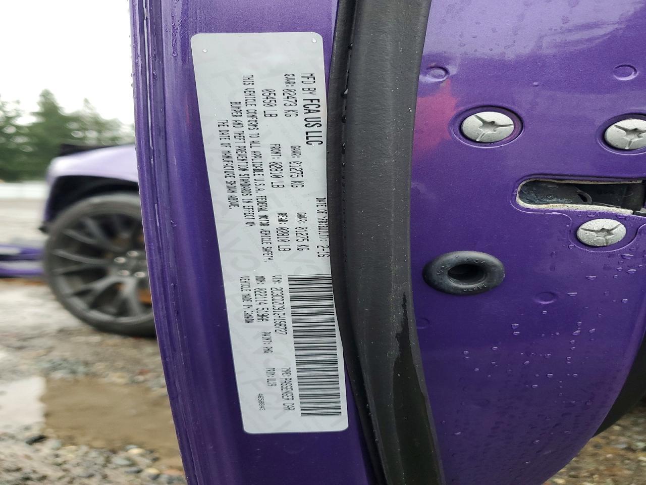 2016 Dodge Challenger srt Hellcat