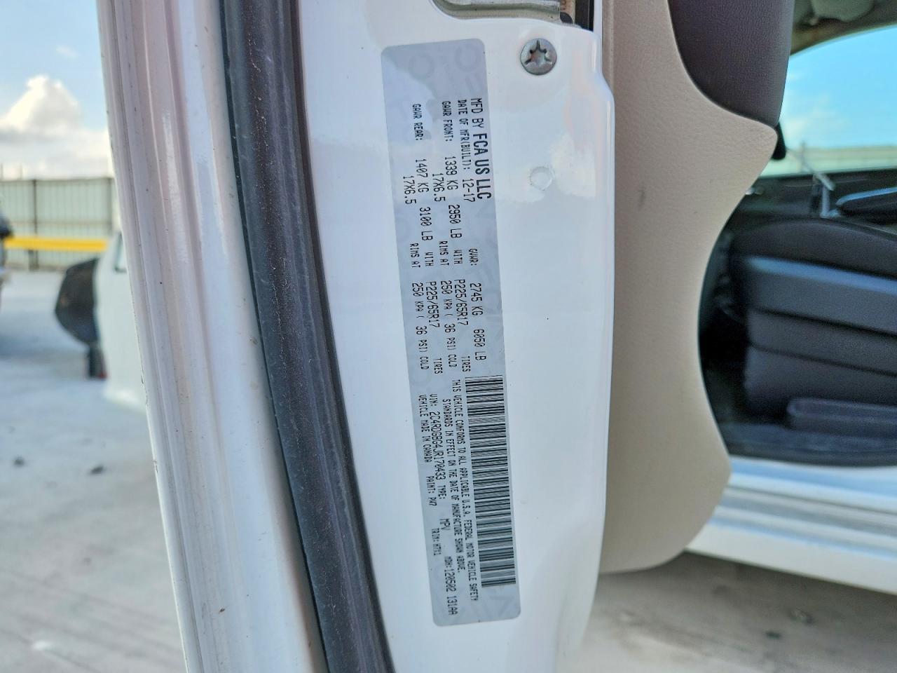 2018 Dodge Grand Caravan se