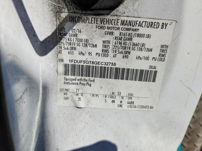 2016 Ford F550 Super Duty Ambulance