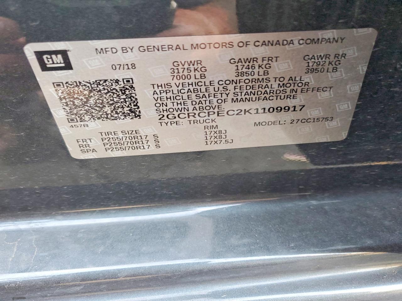 2019 Chev Silverado LD C1500 LT