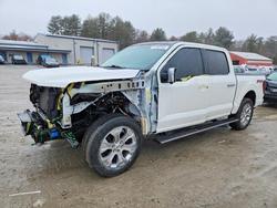 Salvage trucks for sale at Mendon, MA auction: 2021 Ford F150 Supercrew