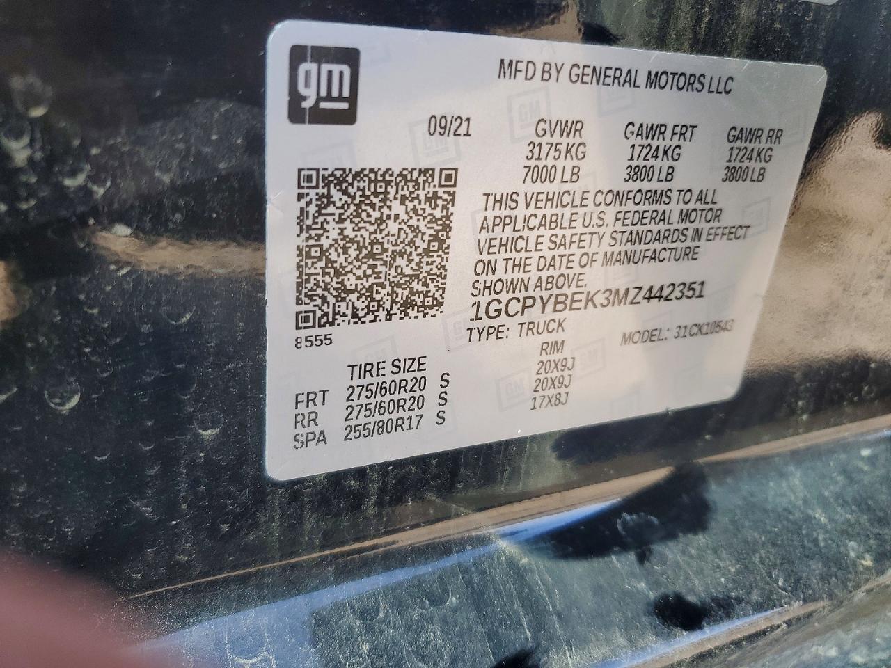 2021 Chevrolet Silverado K1500 Custom