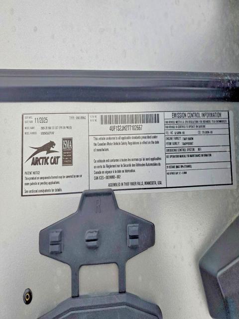2026 Arctic Cat IC Cat EXT858 137 Snowmobile