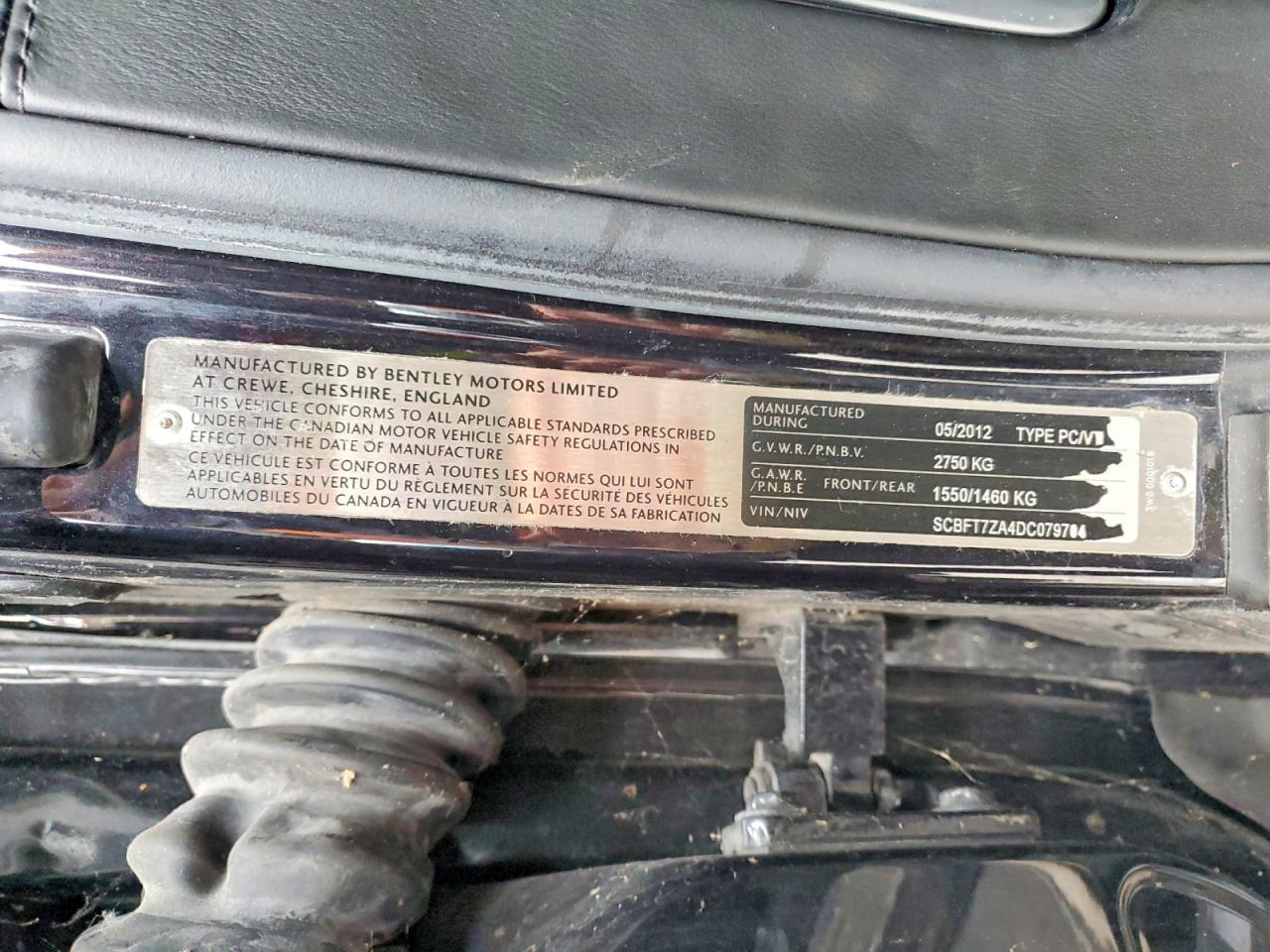 2013 Bentley Continental gt V8