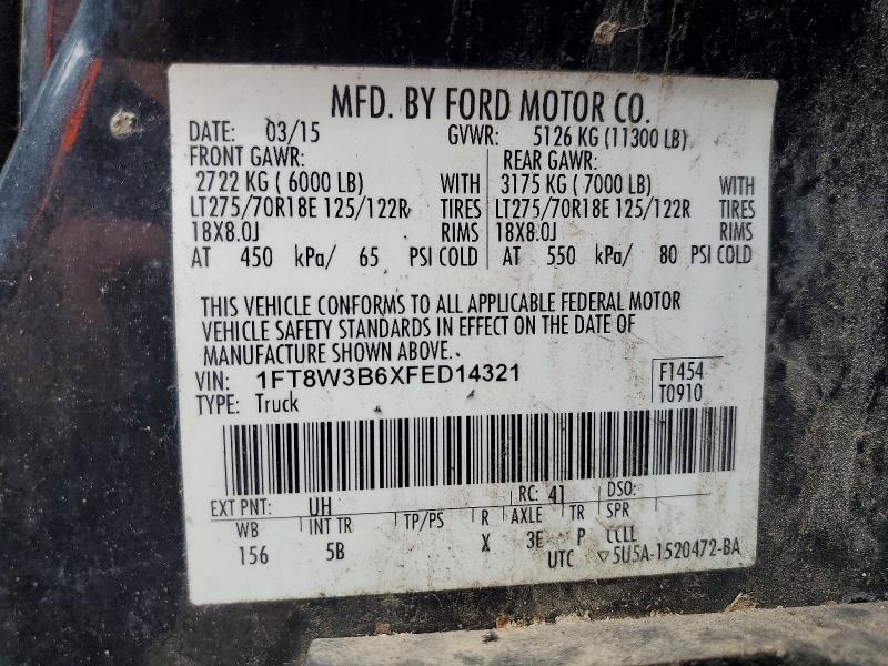 2015 Ford F350 Super Duty