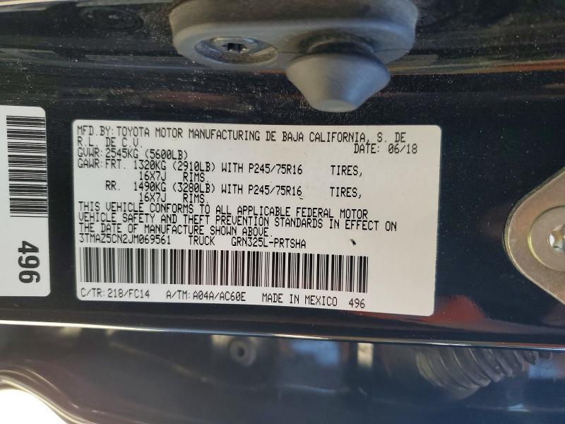 2018 Toyota Tacoma SR5 V6