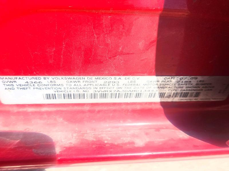 2010 Volkswagen Jetta se