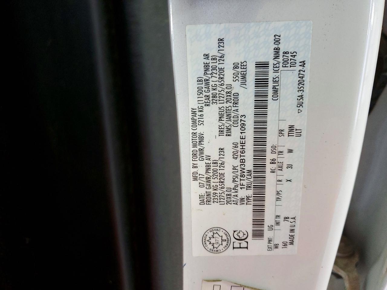 2017 Ford F350 Super Duty