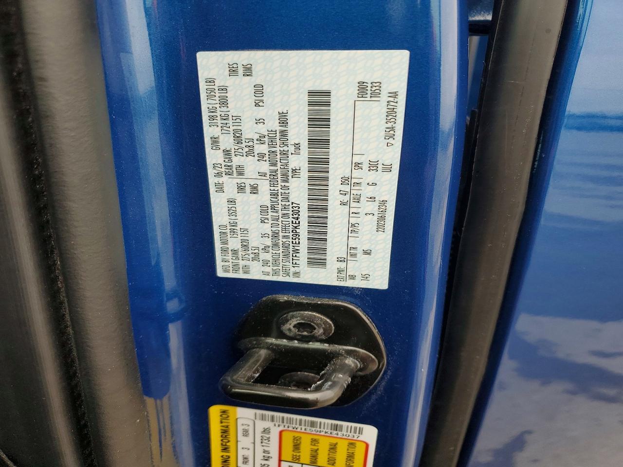 2023 Ford F150 Supercrew