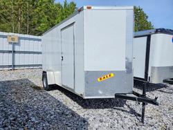 Salvage trucks for sale at Memphis, TN auction: 2024 Triple R 6X12SA Enclosed Cargo Trailer