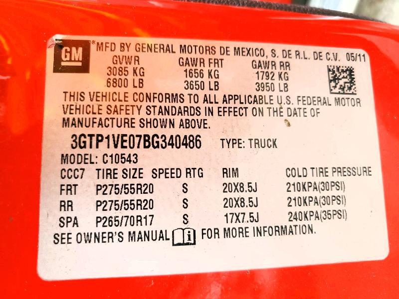 2011 GMC Sierra C1500 sle
