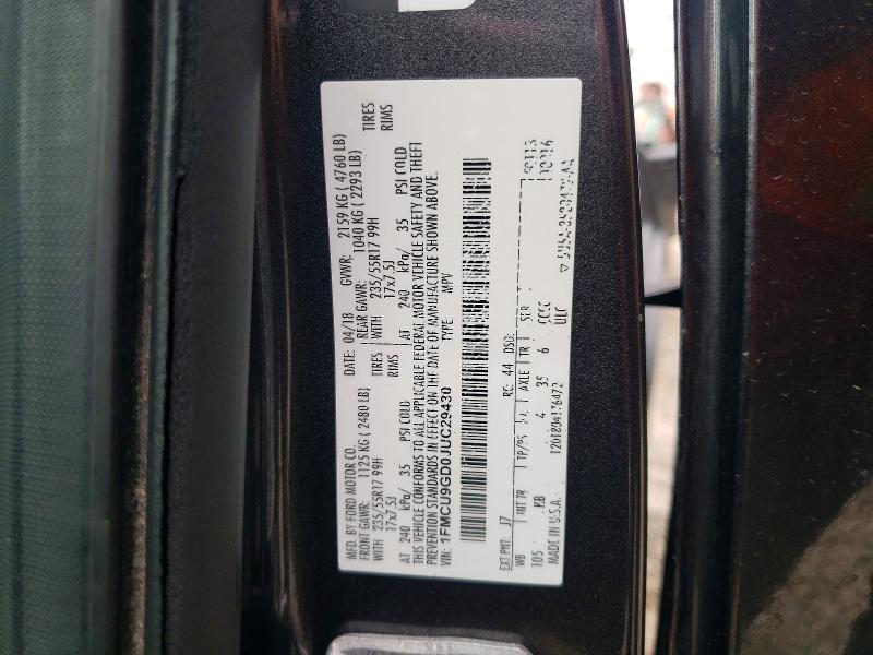 2018 Ford Escape se