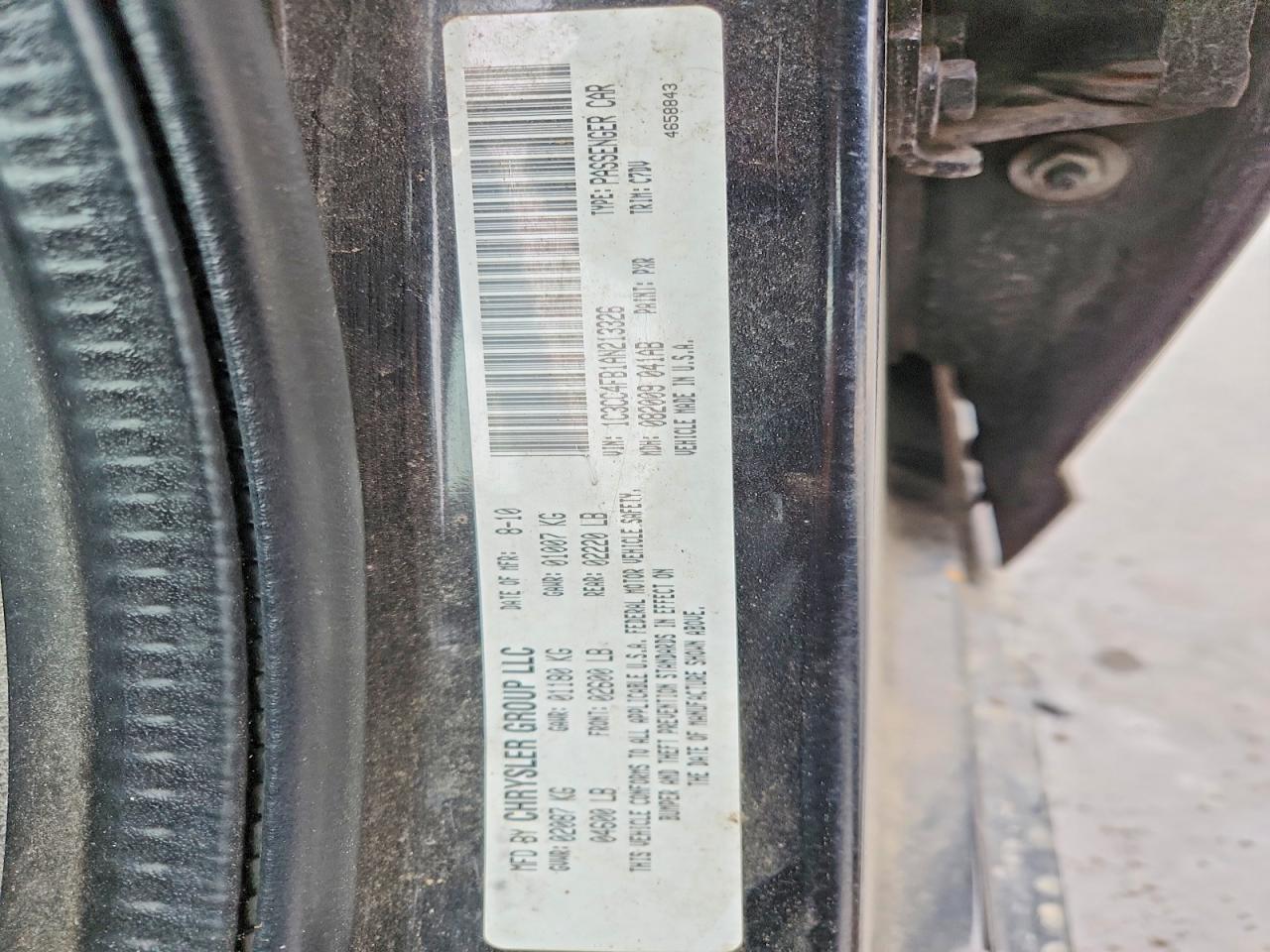 2010 Chrysler Sebring Touring